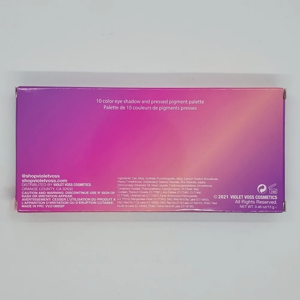 Violet Voss Violet Sunset Eyeshadow Palette NIB